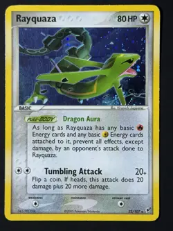 Swirl 🌀 Rayquaza 22/107 - EX Deoxys - Holo - Pokemon TCG NM- - Image 5