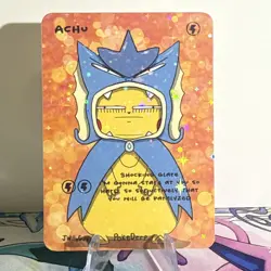 Pokederp Holo Achu Pikachu Gyarados Poncho NEW -JWillyguy Pokemon Rare - Image 1