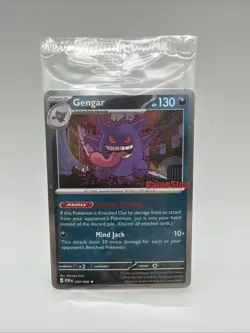 Pokemon TCG Perfect Order Gengar GameStop Exclusive Stamped Promo 50/88 Sealed - Image 1