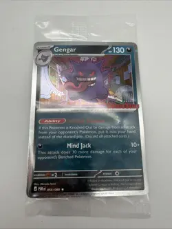 Pokemon TCG Perfect Order Gengar GameStop Exclusive Stamped Promo 50/88 Sealed - Image 2