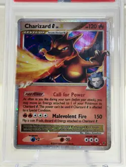 POKEMON 2009 CHARIZARD G LV.X SUPREME VICTORS HOLO 143/147 ULTRA RARE PSA 6 - Image 4