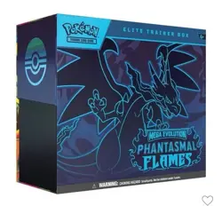 Pokemon Mega Evolution Phantasmal Flames Elite Trainer Box ETB Sealed - Image 1