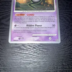 2009 Pokemon World Championships Great Encounters Unown 57/106 NM - Image 2