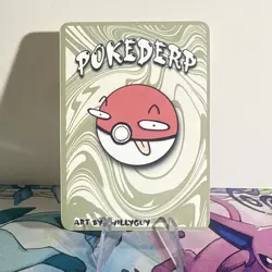 Pokederp Holo Achu Pikachu Mega Charizard Poncho NEW - JWillyguy Pokemon - Image 4