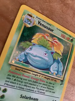 Pokemon TCG Venusaur 18/130 2ND EDITION GREAT CONDITION!! - Image 3