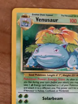Pokemon TCG Venusaur 18/130 2ND EDITION GREAT CONDITION!! - Image 4