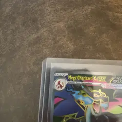 Mega Charizard X Ex - Full Art Ultra Rare 109/094 Pokemon Phantasmal Flames NM - Image 3