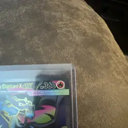 Mega Charizard X Ex - Full Art Ultra Rare 109/094 Pokemon Phantasmal Flames NM - Image 4