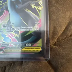 Mega Charizard X Ex - Full Art Ultra Rare 109/094 Pokemon Phantasmal Flames NM - Image 5
