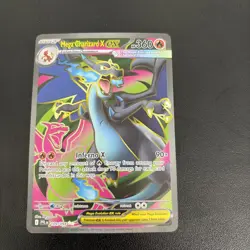 Mega Charizard X Ex - Full Art Ultra Rare 109/094 Pokemon Phantasmal Flames NM - Image 1