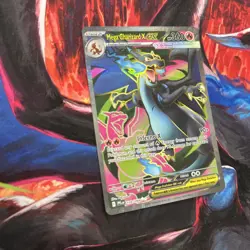 Mega Charizard X Ex - Full Art Ultra Rare 109/094 Pokemon Phantasmal Flames NM - Image 2