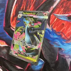 Mega Charizard X Ex - Full Art Ultra Rare 109/094 Pokemon Phantasmal Flames NM - Image 3