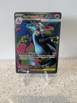 Pokemon TCG Mega Charizard X EX 109/094 Full Art Ultra Rare Phantasmal Flames - Image 1