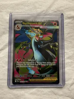 Pokemon TCG Mega Charizard X EX 109/094 Full Art Ultra Rare Phantasmal Flames - Image 1