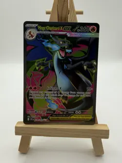 Mega Charizard X ex 109/094 - Ultra Rare Full Art - Pokemon Phantasmal Flames NM - Image 1