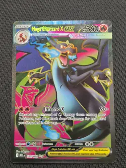 Pokemon TCG Mega Charizard X EX 109/094 Full Art Ultra Rare Phantasmal Flames - Image 4