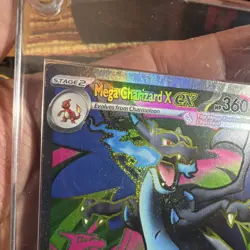 Pokemon Mega Charizard X ex 109/094 Phantasmal Flames Full Art Ultra Rare Holo … - Image 4