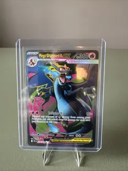 Pokemon TCG Mega Charizard X EX Full Art Ultra Rare Phantasmal Flames 109/094 NM - Image 1