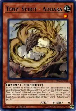 Tenyi Spirit - Adhara - RIRA-EN012 - Rare - 1st Edition - Lightly Played - Risin - Image 1