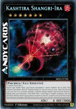 KASHTIRA SHANGRI-IRA • Segreta Prismatica • MP23 IT190 • 1Ed • Yugioh! ANDYCARDS - Image 1