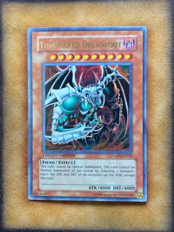 Yugioh The Wicked Dreadroot JUMP-EN018 Ultra Rare Limited Edition NM - Image 1
