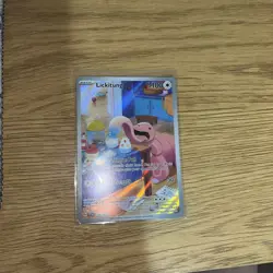 NM - Pokemon TCG Lickitung 180/162 Illustration Rare Temporal Forces - Image 1