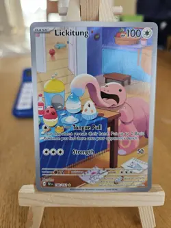 Lickitung 180/162 Temporal Forces Illustration Rare - Pokemon English TCG - NM - Image 1