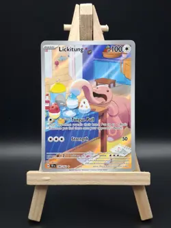 Pokemon TCG Lickitung Temporal Forces 180/162 Illustration Rare NM - Image 1