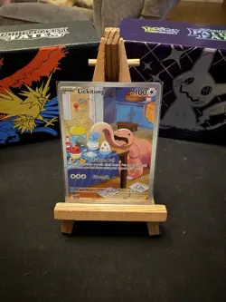 Pokemon TCG Lickitung 180/162 Temporal Forces Illustration Rare NM Condition - Image 1