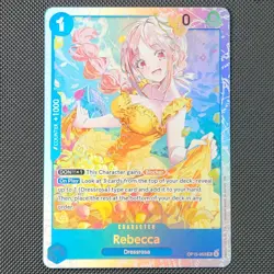 One Piece TCG Rebecca OP15-053 SR Adventure On Kami's Island English EN - Image 1