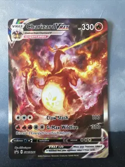 Pokemon 2022 Sword & Shield Promo Charizard VMAX Full Art Holo Card #SWSH261 - Image 1