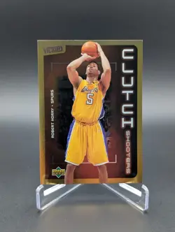 2003-04 Upper Deck Victory - Robert Horry #169 - Rare Gold /100 Clutch Shooters - Image 1