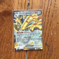 Gholdengo EX 139/182 Sv04: Paradox Rift Holo English Card Near Mint Condition - Image 1