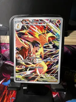 Ethan's Typhlosion 190/182 Sv10: Destined Rivals Illustration Rare NM/M - Image 1