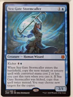 Sea Gate Stormcaller - Zendikar Rising - Magic the Gathering MTG Nice! - Image 1