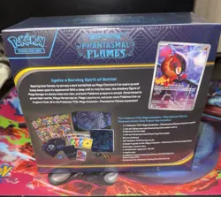 Pokemon Phantasmal Flames Pokemon Center Elite Trainer Box ETB Factory Sealed - Image 2