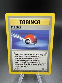 Pokemon TCG - 1st Edition - Pokeball 64/64 - Jungle Set 1999 - Dutch - Image 1