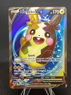 Morpeko V Full Art 190/202 Pokemon SWSH01: Sword & Shield Base Set Ultra Rare NM - Image 1