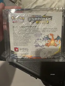 Pokemon TCG Sun & Moon Unbroken Bonds Booster Box Factory Sealed Acrylic Case - Image 3