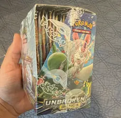 Pokemon TCG Sun & Moon Unbroken Bonds Booster Box Factory Sealed Acrylic Case - Image 4