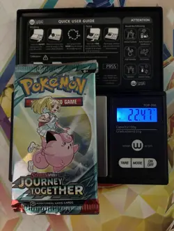 Heavy! Over 22.47 Gram Pokemon Journey Together Booster Pack Sealed - Image 1
