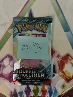Heavy! Over 22.47 Gram Pokemon Journey Together Booster Pack Sealed - Image 2