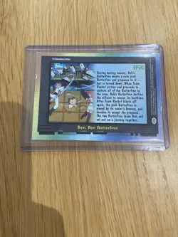Topps Pokemon TV Animation Series 2 - HOLO Bye bye Butterfree - Image 2