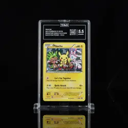 Pokemon TCG - Pikachu - XY Breakpoint Black Star Promo #XY95 - TAG 5.5 - Image 1