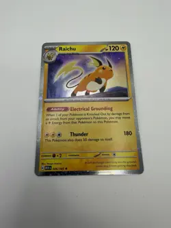 Raichu 026/165 Cosmos Holo 151 Sam's Club Exclusive Promo Pokemon TCG - Image 2
