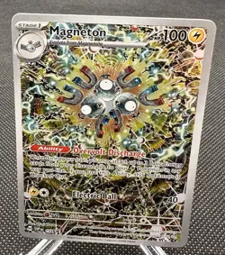 Magneton SVP 159 Pokemon TCG Surging Sparks Black Star Promo Full Art/Alt Art - Image 1