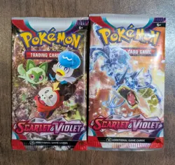 Scarlet & Violet Base Booster Packs x2 Set - New Sealed - Pokemon TCG - Image 1