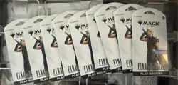 (QTY) 9 - Final Fantasy Magic the Gathering Play Booster packs mtg - Image 3