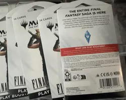 (QTY) 9 - Final Fantasy Magic the Gathering Play Booster packs mtg - Image 4
