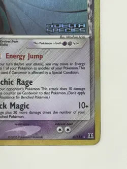 Pokemon TCG Gardevoir (Delta Species) 6/113 Delta Species Reverse Holo Stamp - Image 4